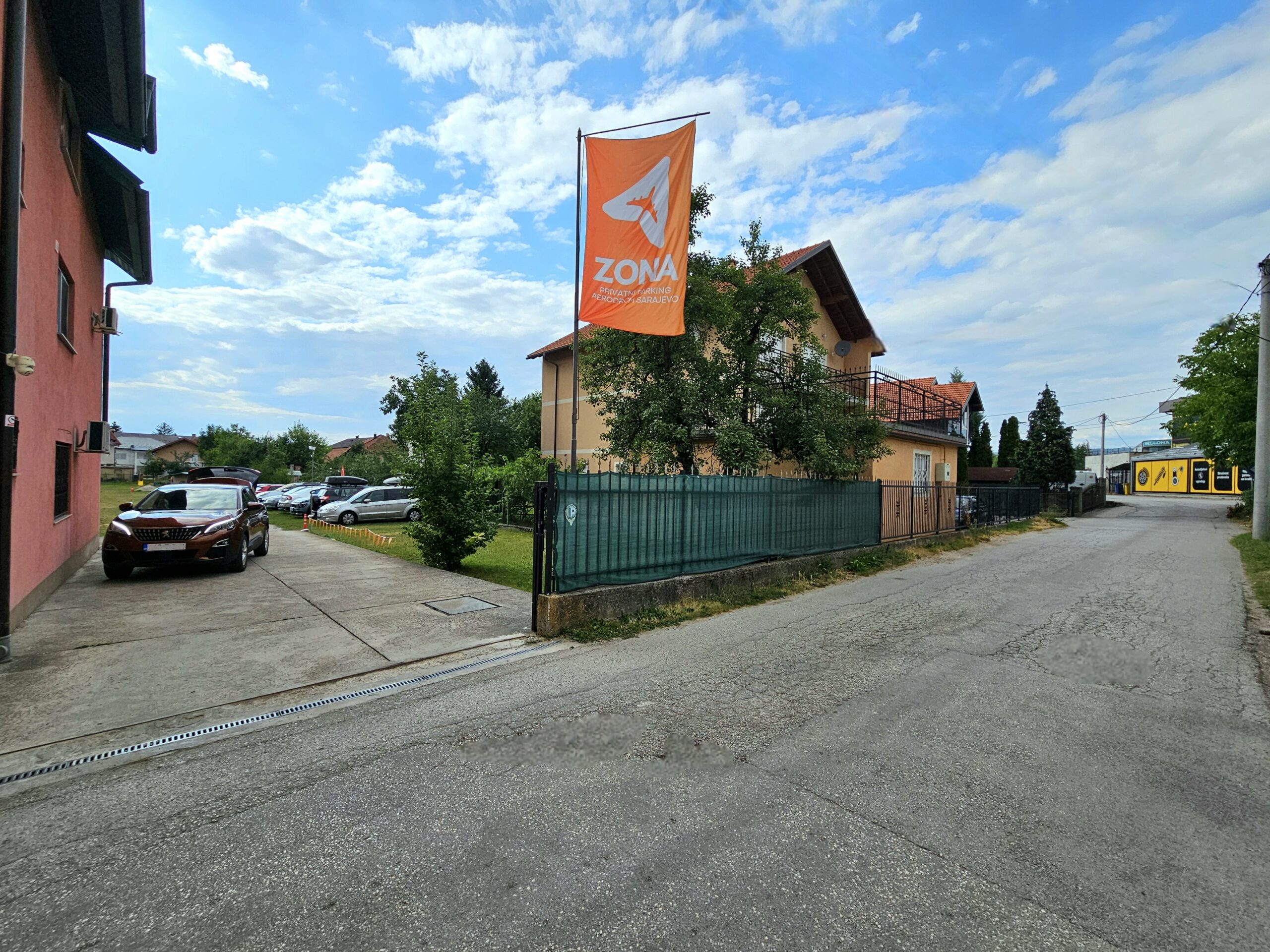 ZONA parking aerodrom Sarajevo