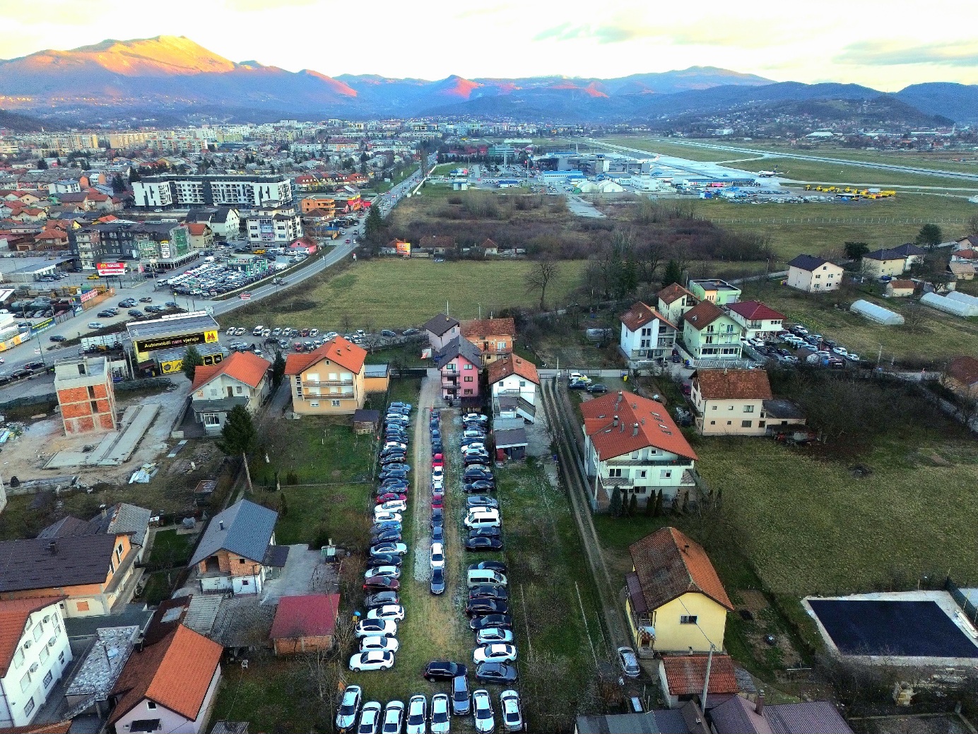 ZONA parking aerodrom Sarajevo