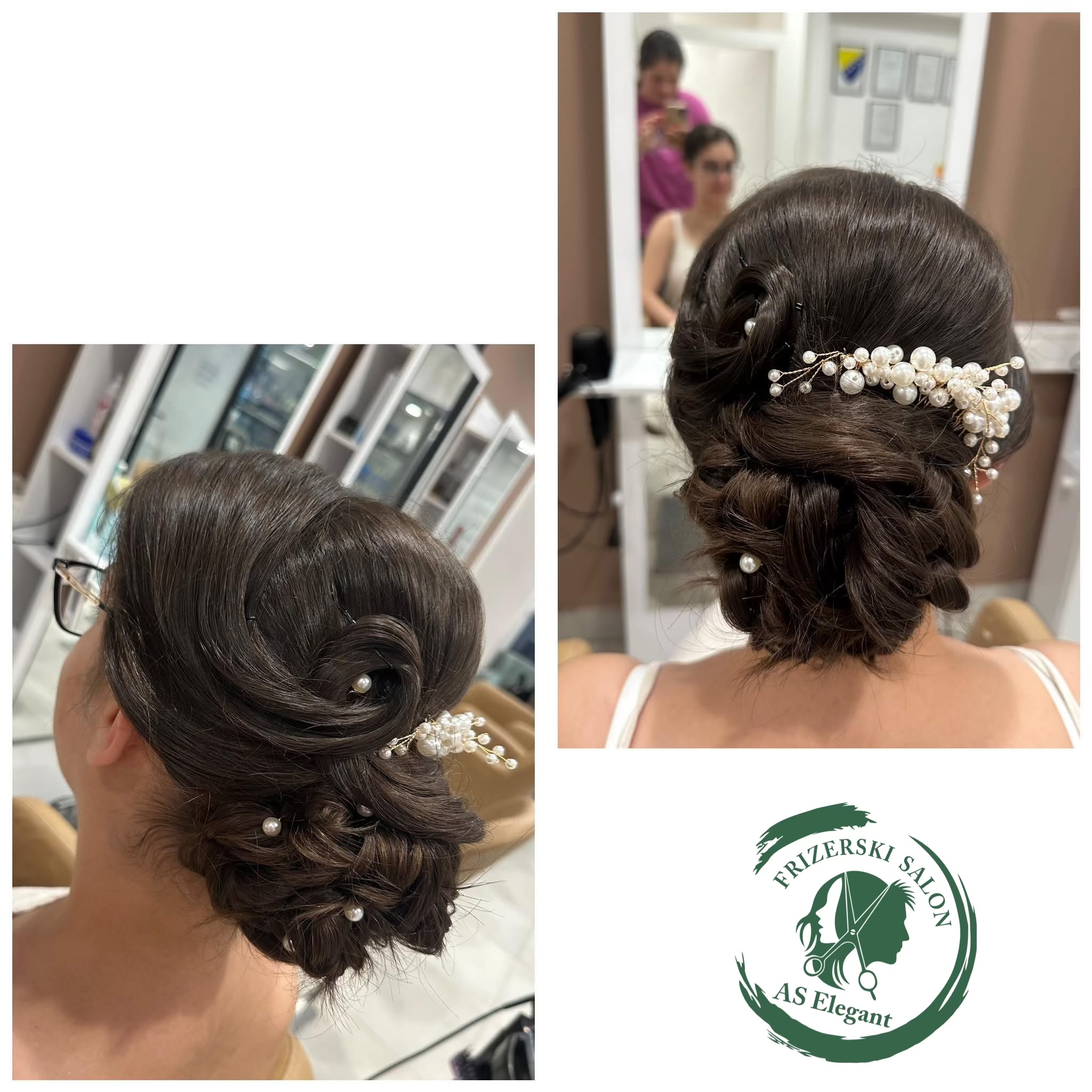 Mjesto gdje elegancija počinje i nikada ne prestaje… Frizerski salon AS Elegant.. 🤍